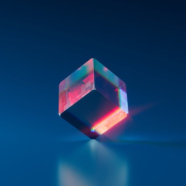 rainbow cube